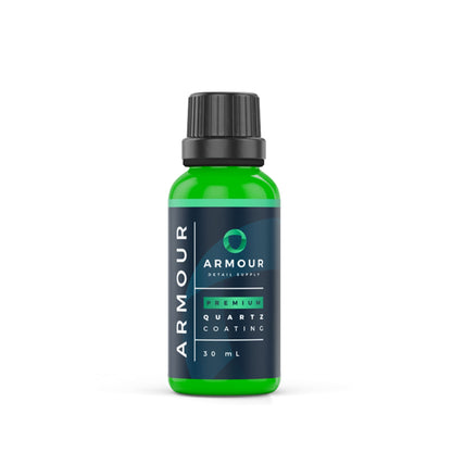 Armour Premium quartz coating 30 ml bottle by Armour Detail Supply, ceramic paint coating for car detailing