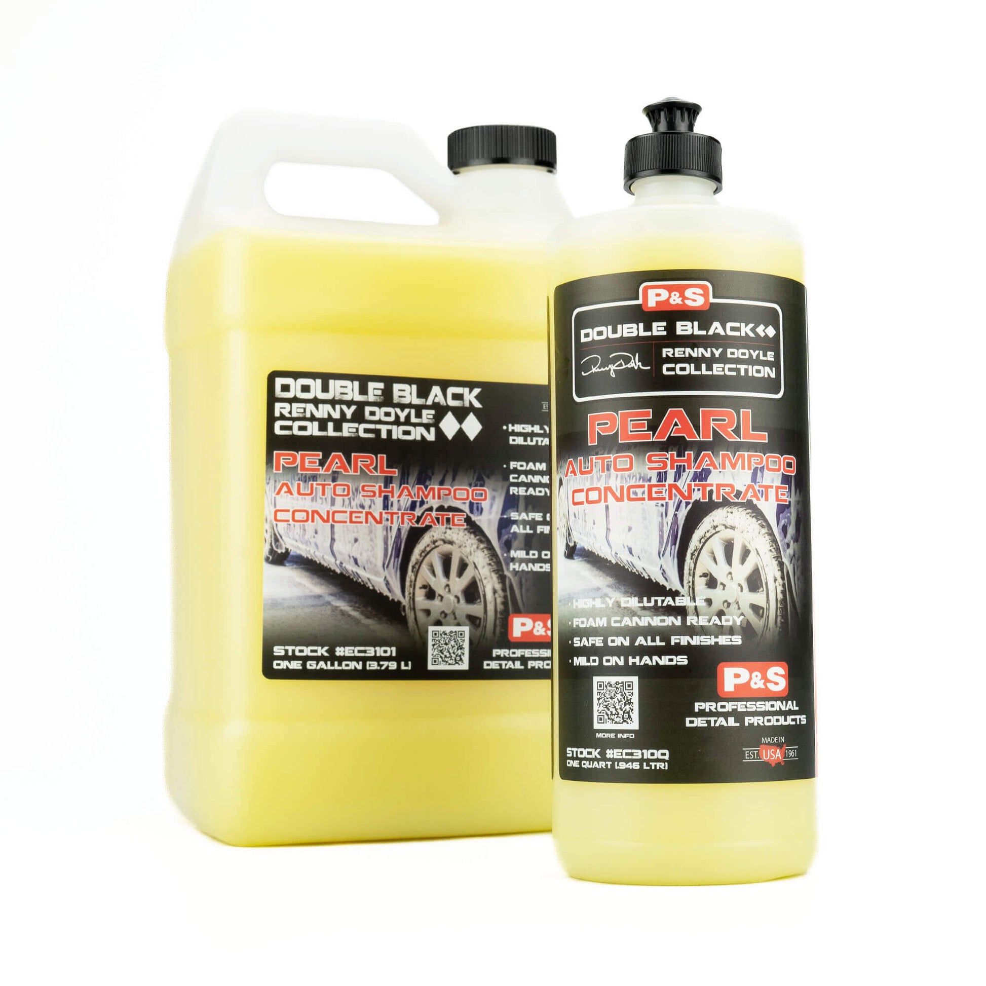 P&S Pearl Auto Shampoo 950ml bottle pH-neutral concentrate car wash