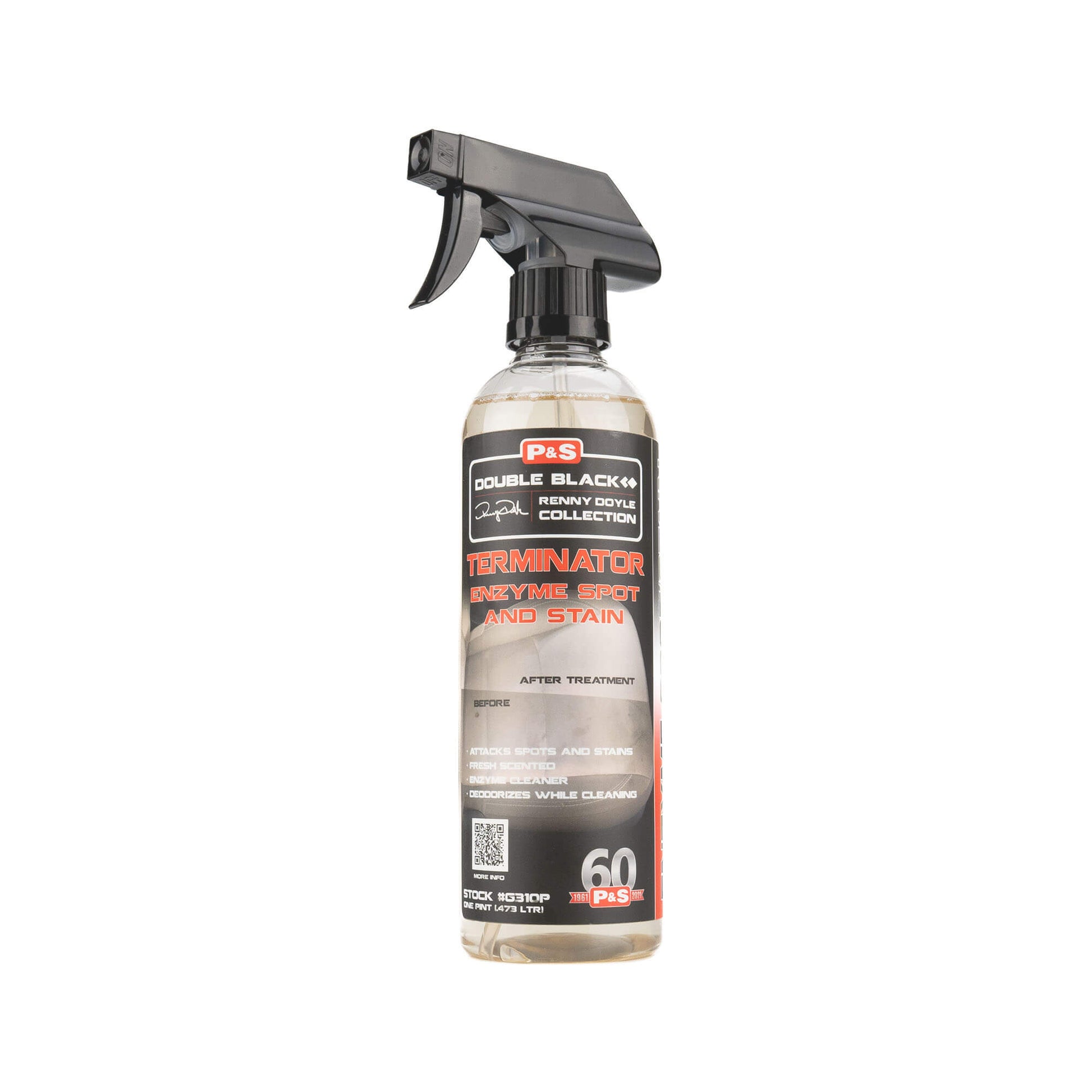 P&S Terminator 473ml enzyme spot and stain remover spray bottle